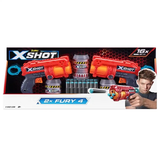 Zuru X-Shot Excel Fury 4 2Pk (36329)