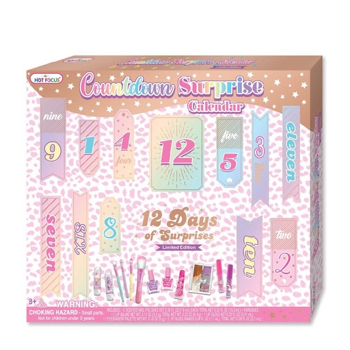 Hot Focus Advent Countdown Surprise Calendar