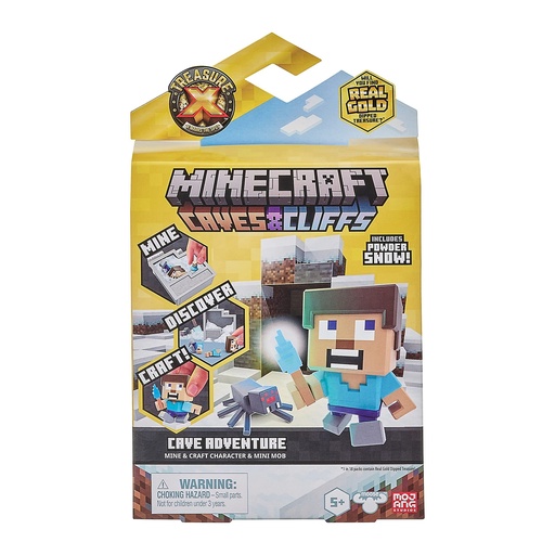 Treasure X Minecraft Caves & Cliffs Cave Adventure Pack