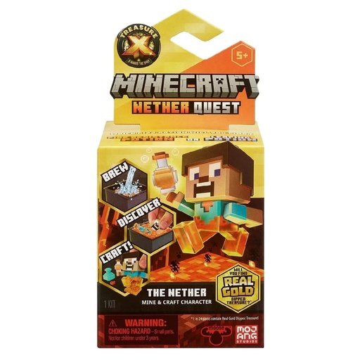 Treasure X Minecraft S4 The Nether Single Pk