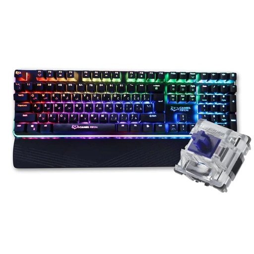 Camel Tech Sahara Keyboard/Blue Switch - Black