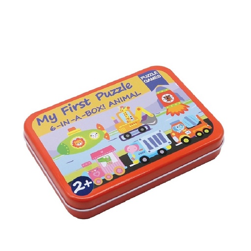 Andreu Toys - My First Puzzle 6 In A Box Vehicles